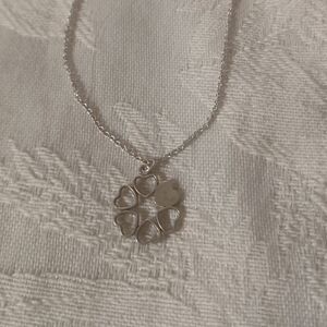Tiffany & Co. Paloma Picasso Crown of Hearts Necklace, SS, 16 Inches